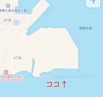 久里浜東電堤防イメージ